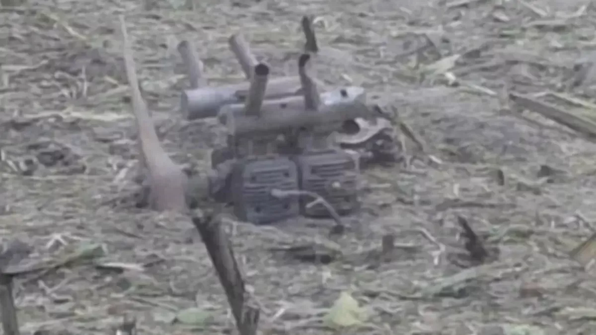 A drone believed to be Russian crashed in Poland