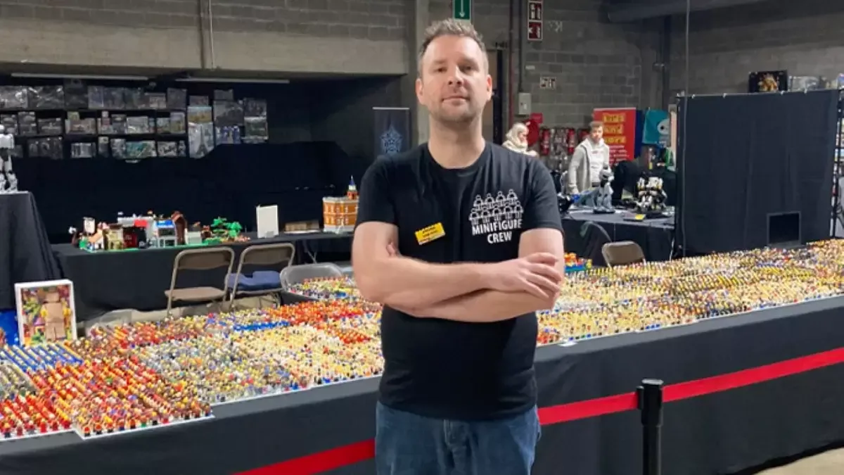 Stiven van Deyk eng yirik LEGO to‘plamini yaratdi