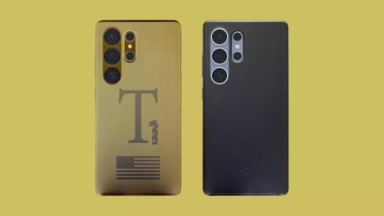 Trump Phone T1 dizayni Galaxy S25 Ultra ga o‘xshadi