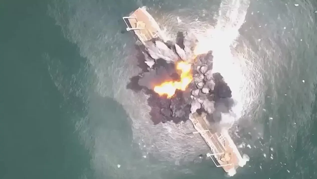 Ukrainian drone sank Russian reconnaissance ship