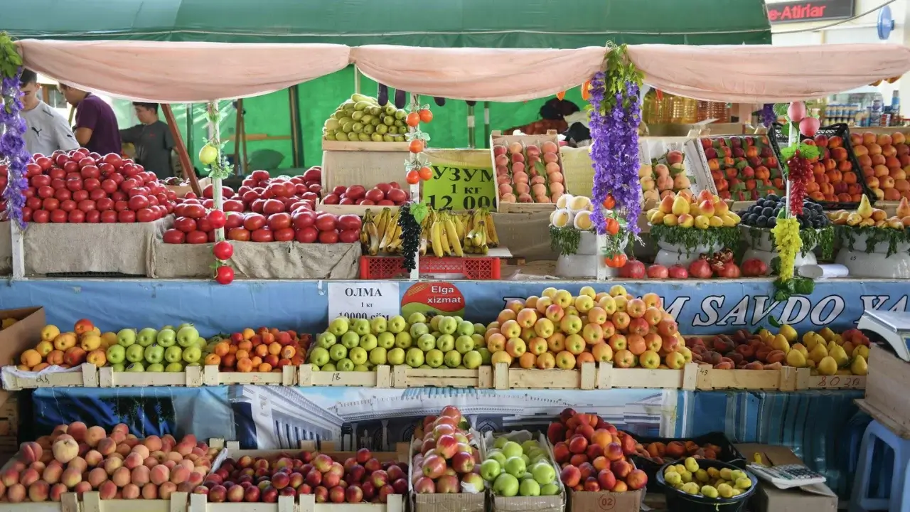 A new control system has been introduced in Tashkent markets trading