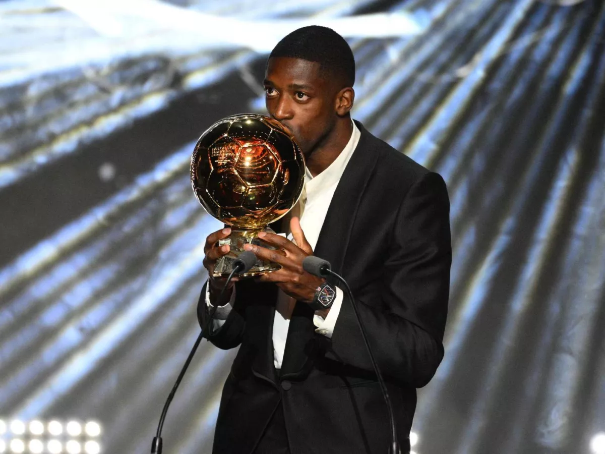 Dembele 2025 yilgi Oltin to‘p sohibi bo‘ldi