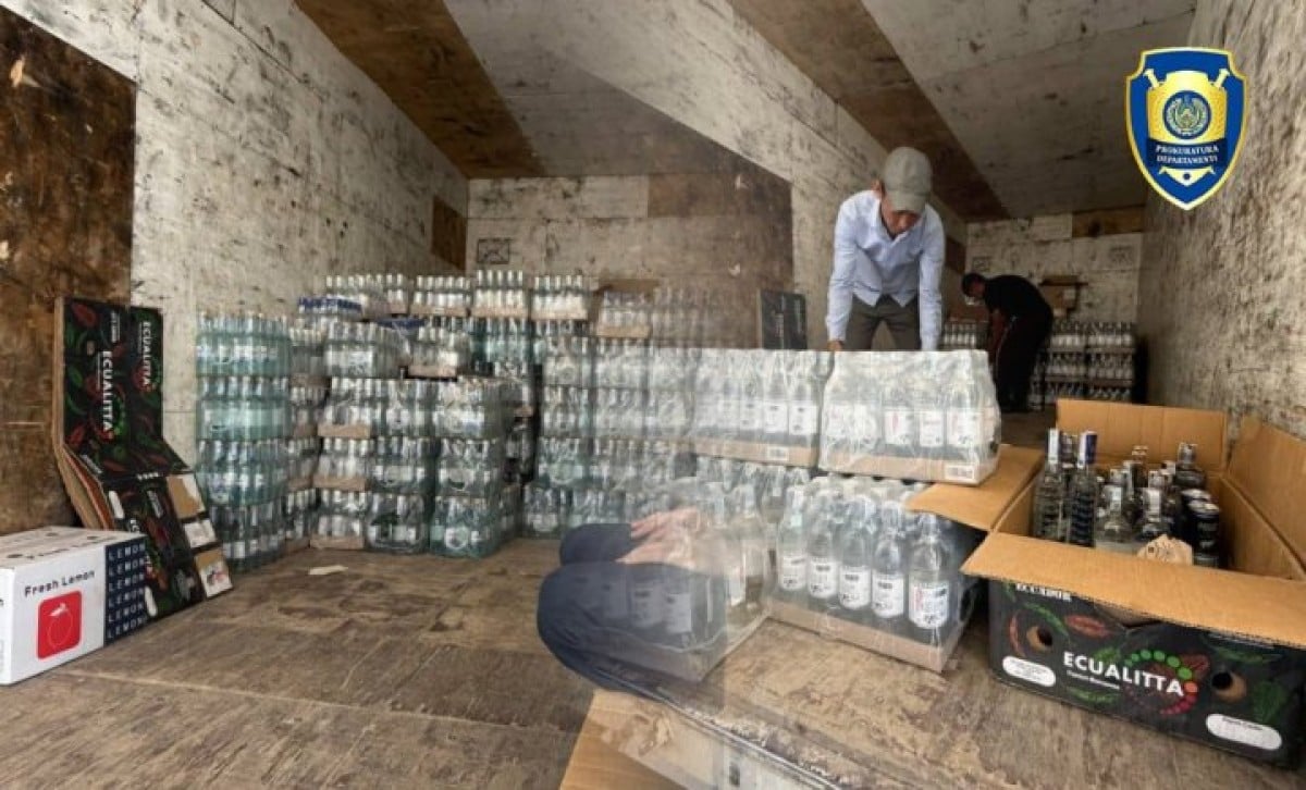 Fake alcohol sales exposed in Samarkand