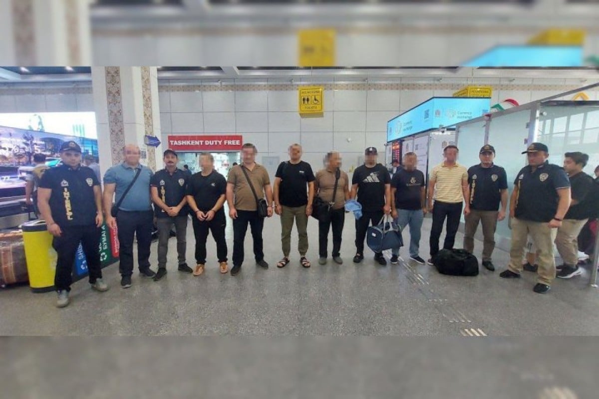 Uzbek criminals brought from Turkey