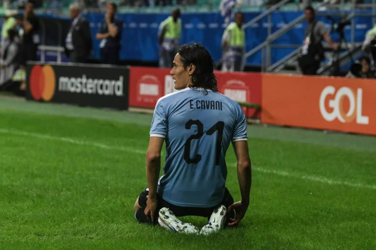 Cavani scored only three goals for Boca Juniors