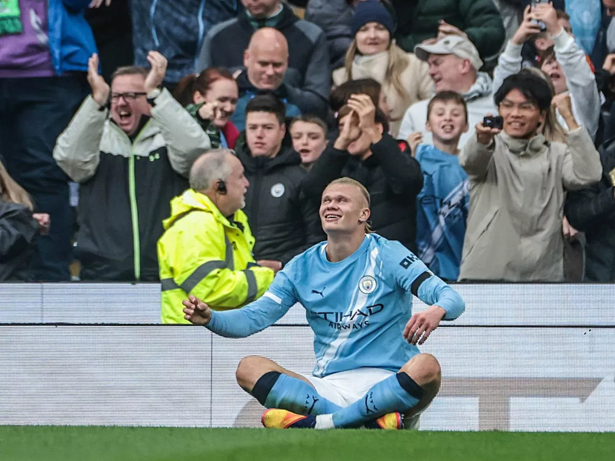 Haaland equals Solskjaer in Premier League goal tally