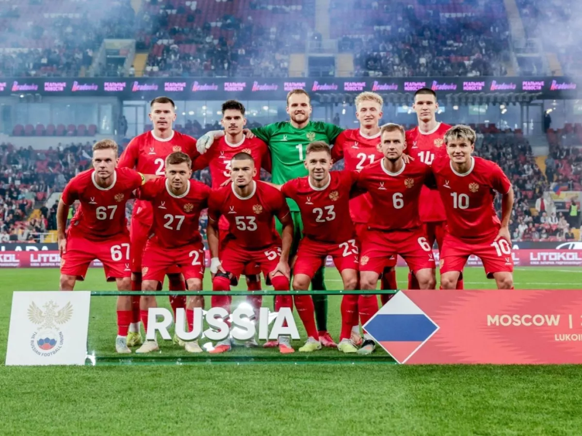 Number of spectators at the Russian national team's game
