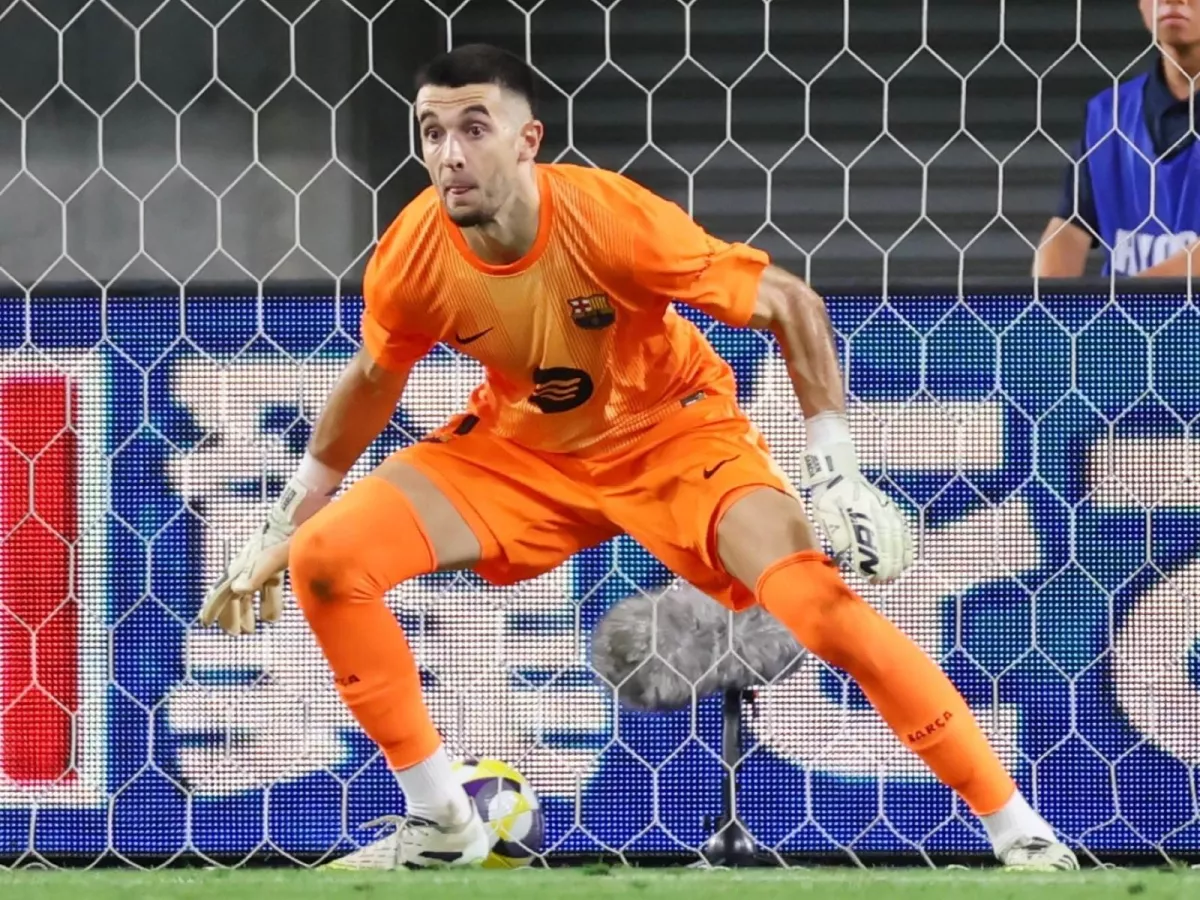 Joan Garcia starred in the draw with Rayo Vallecano