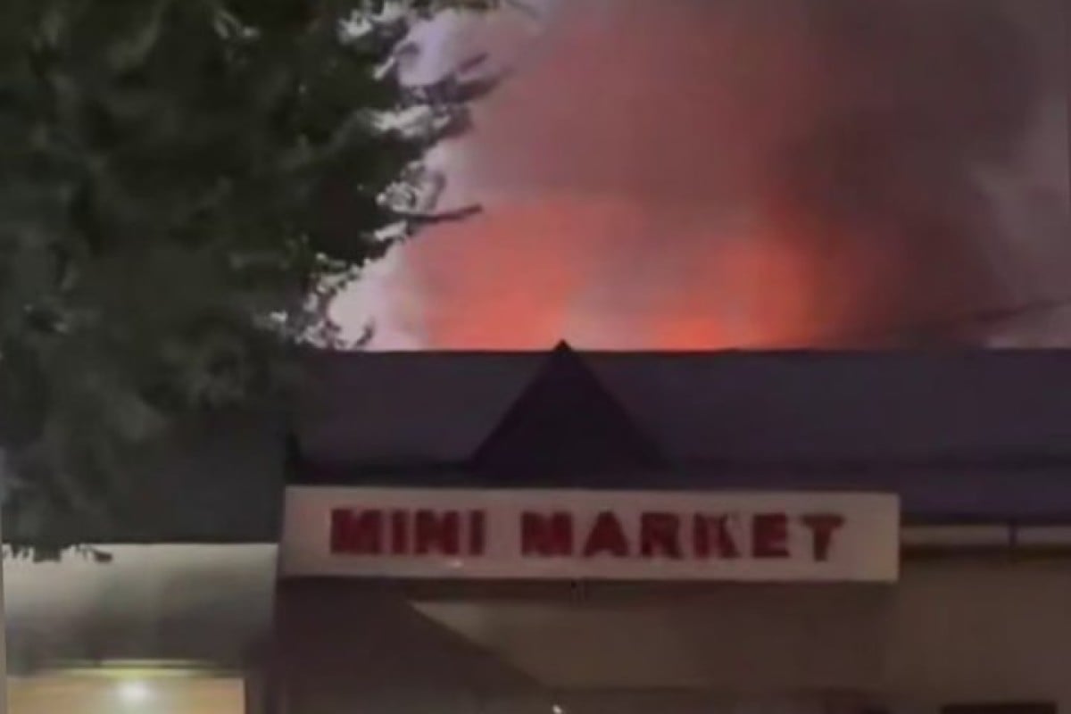 Fire at a dining facility in Tashkent quickly extinguished