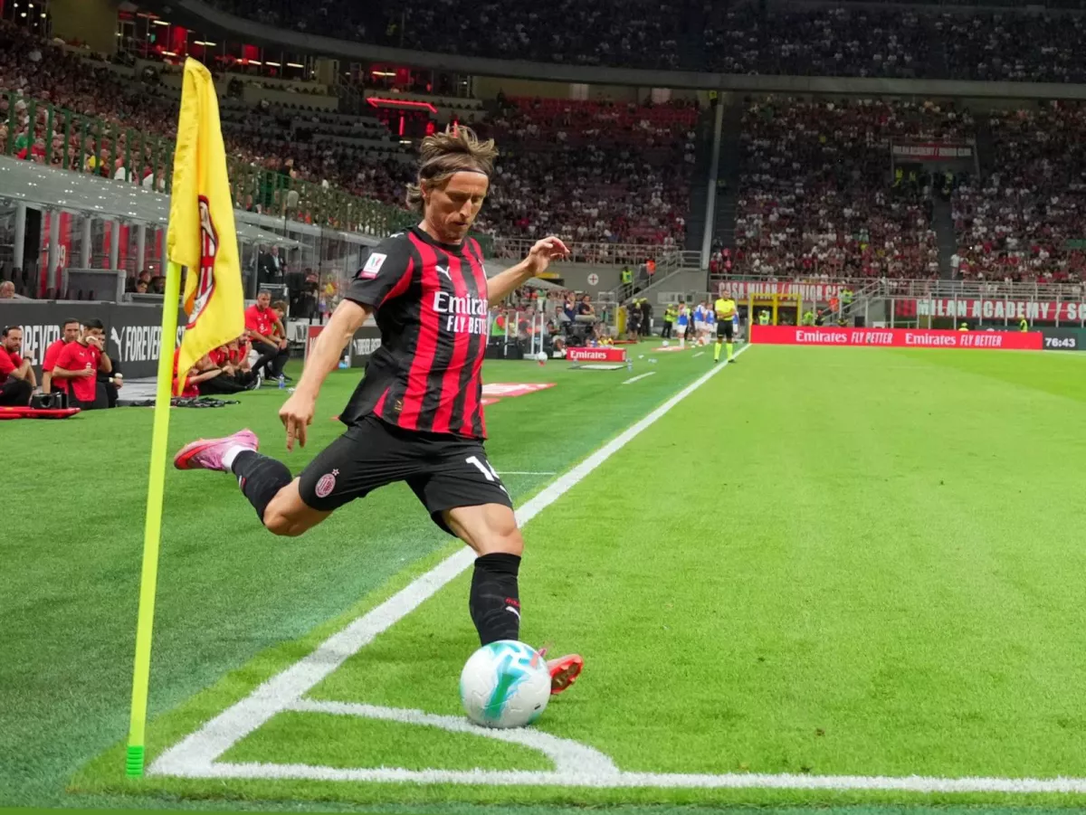 Luka Modric is quickly adapting to Milan