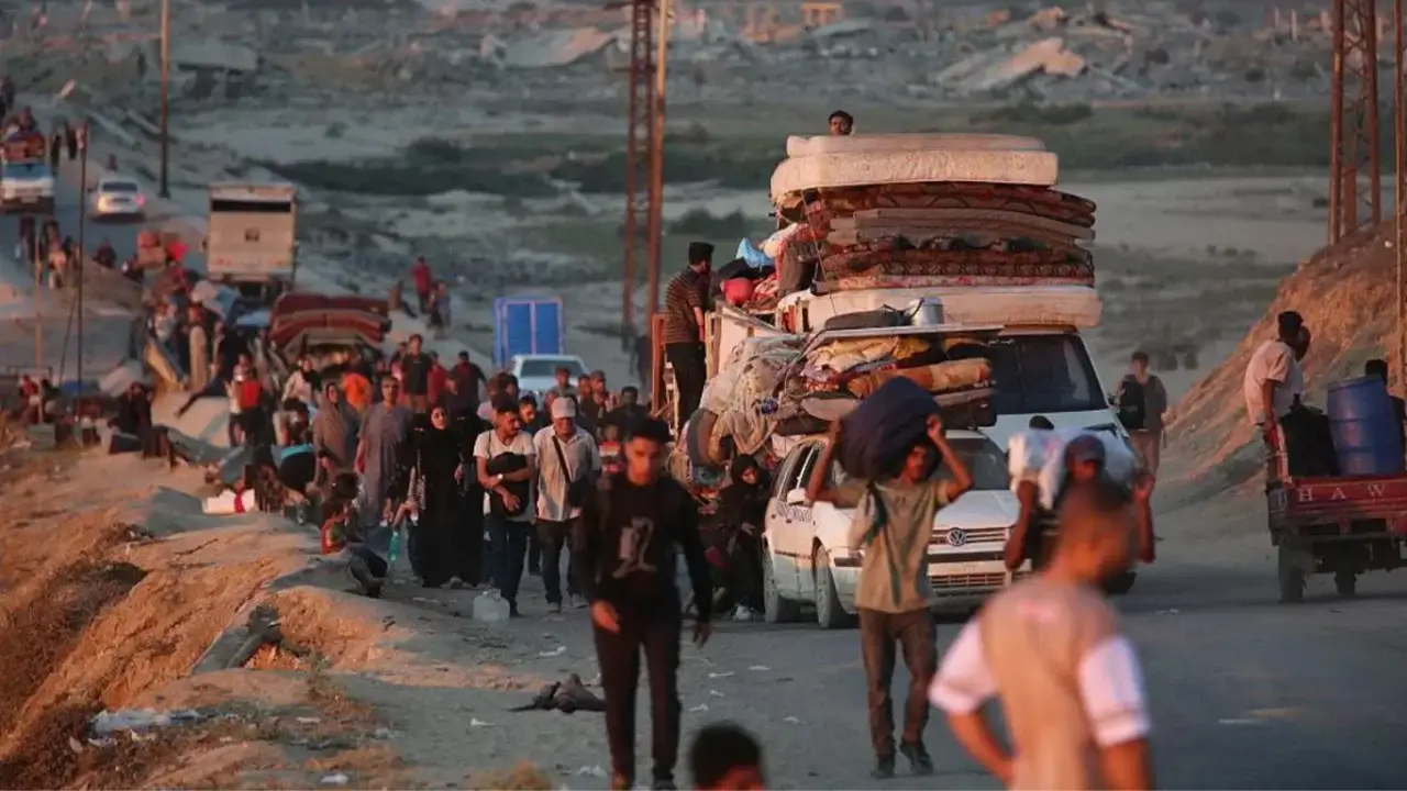 Thousands of families are evacuating due to military operation in Gaza