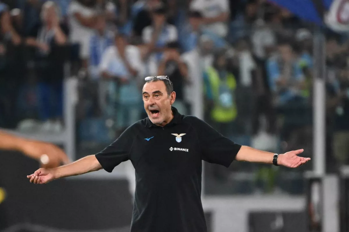 Sarri was absent from the press due to family issues