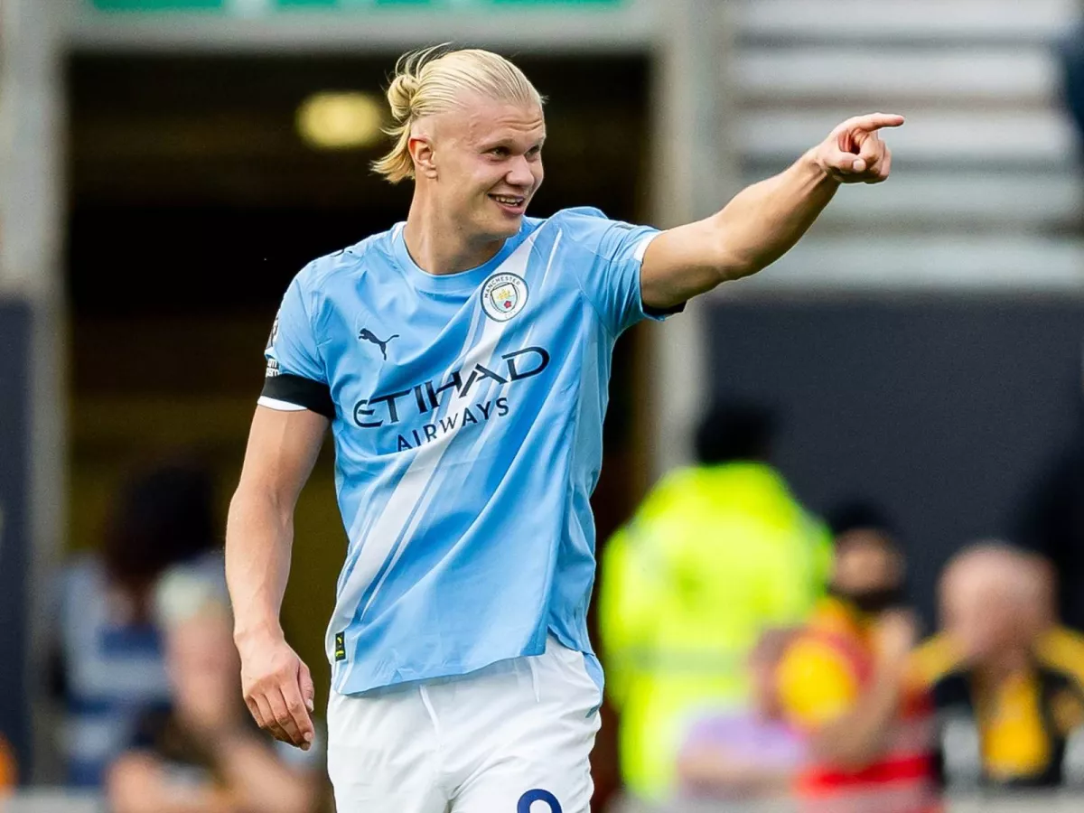 Haaland is the second youngest scorer in Champions League history