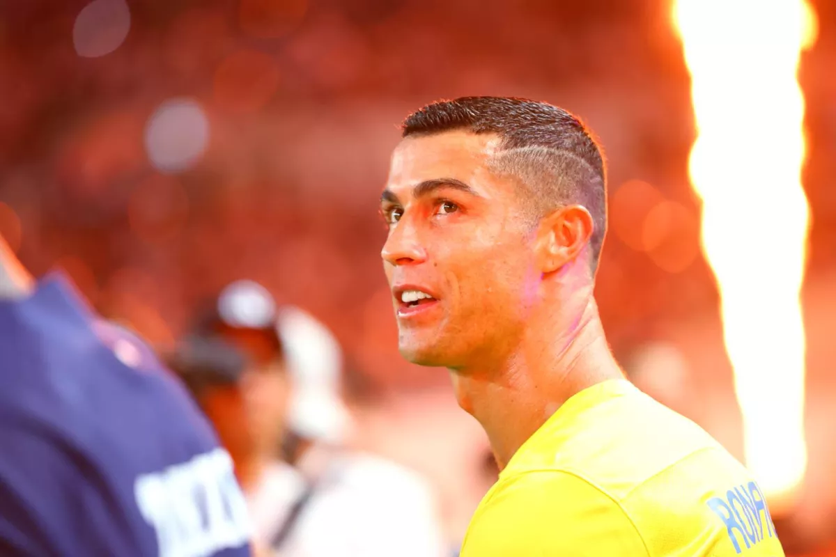 Ronaldo with Al-Nasr in the Asian quarterfinal