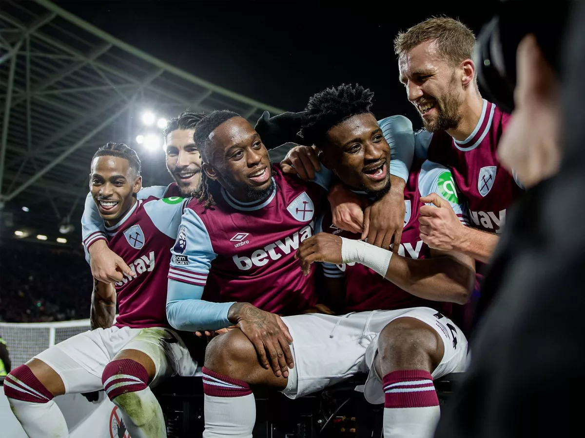 West Ham banned double-sided scarves for the derby