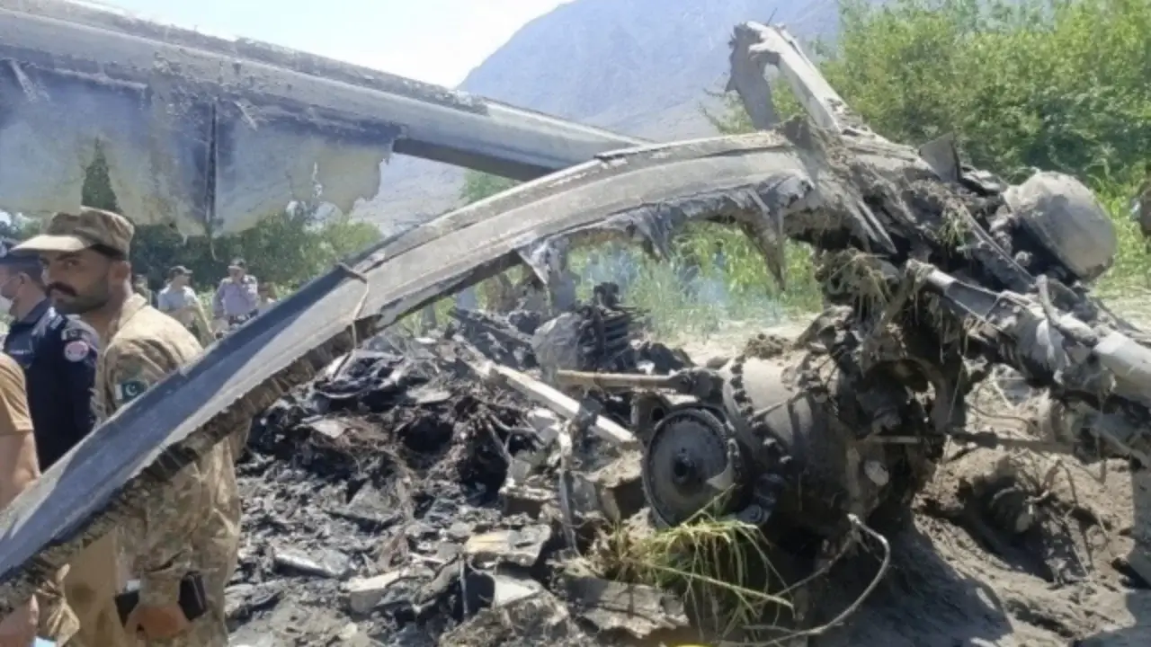 Gilgit-Baltistonda harbiy vertolyot qulashi sodir bo‘ldi