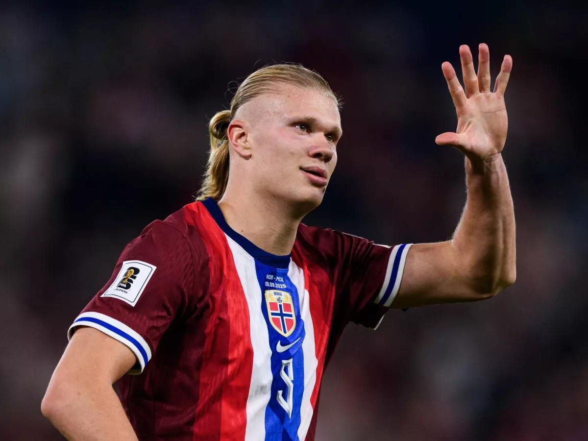 Haaland sets 48-year record in Europe