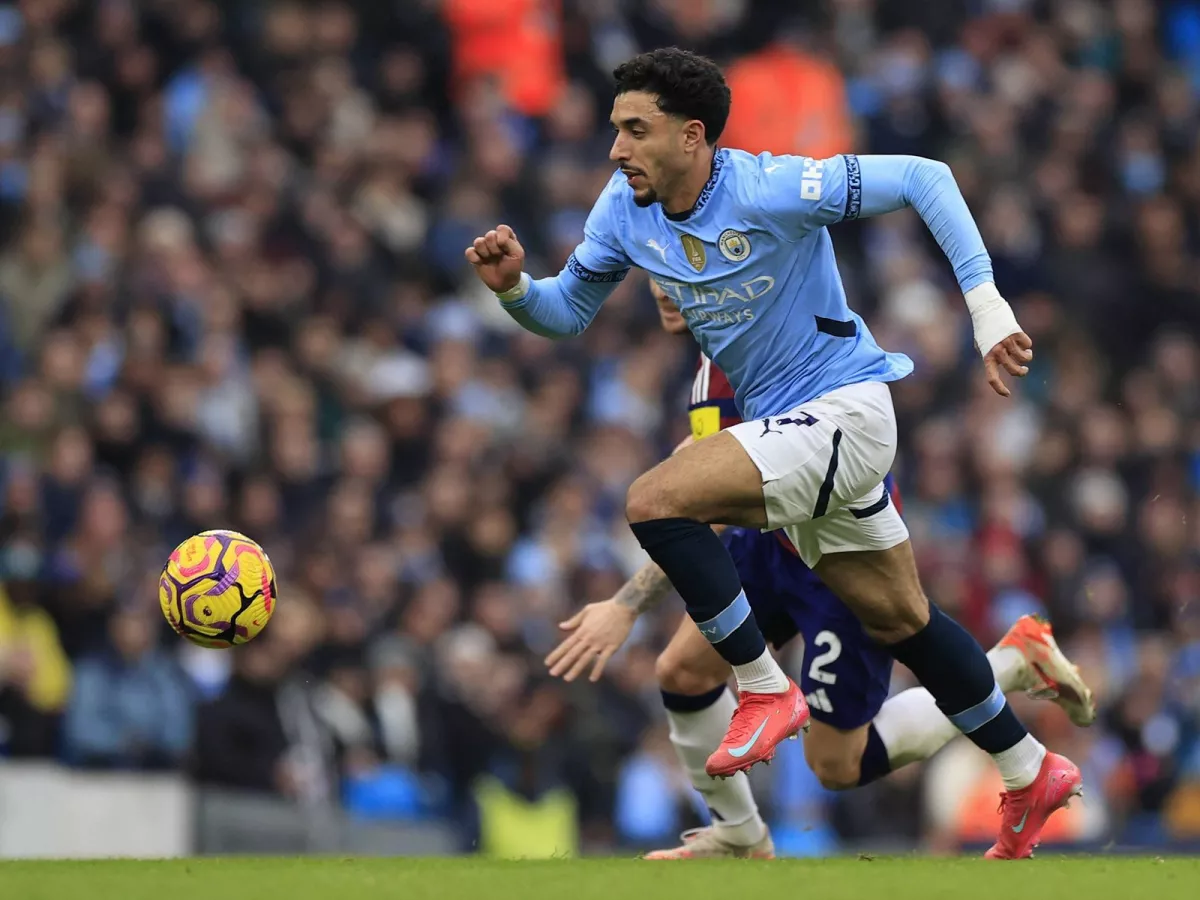 Manchester City forward Marmush may be out for a long time