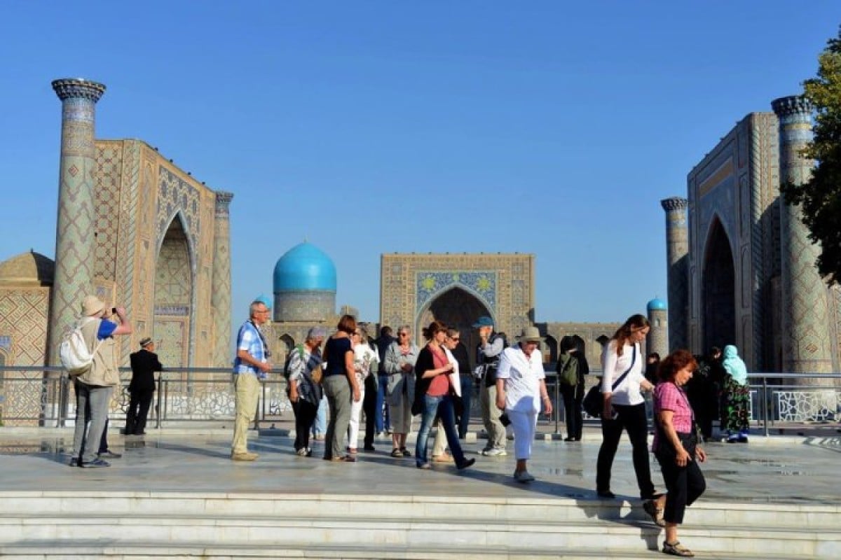 The number of tourists from the USA to Uzbekistan has increased