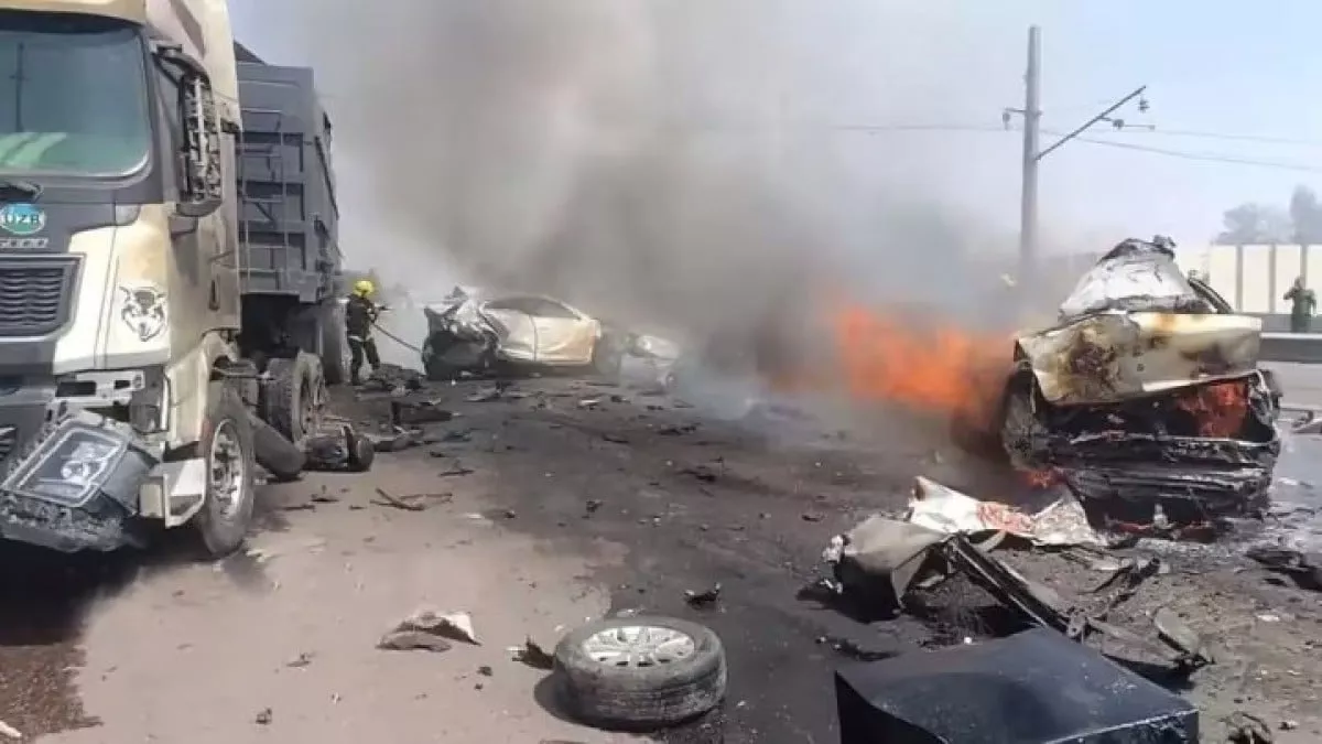 11 people died in the accident in Angren