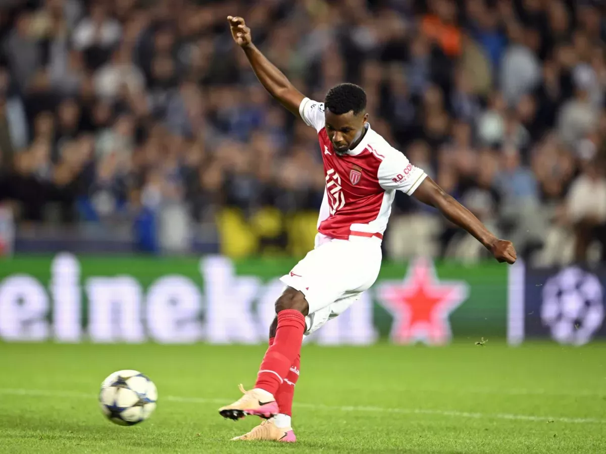 Ansu Fati scored his first goal in Monaco
