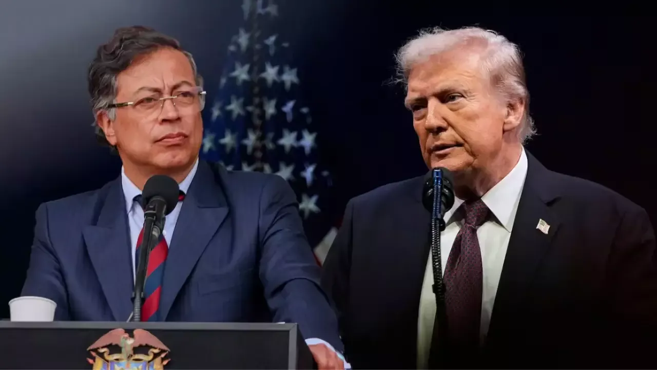 The United States canceled the visa of the Colombian president