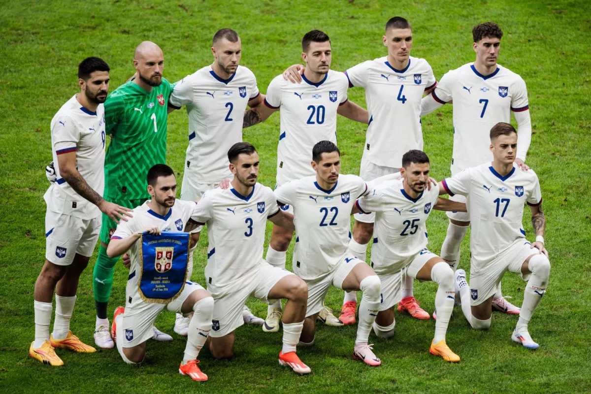 Vyeshtitsa supported the Serbia and Russia match