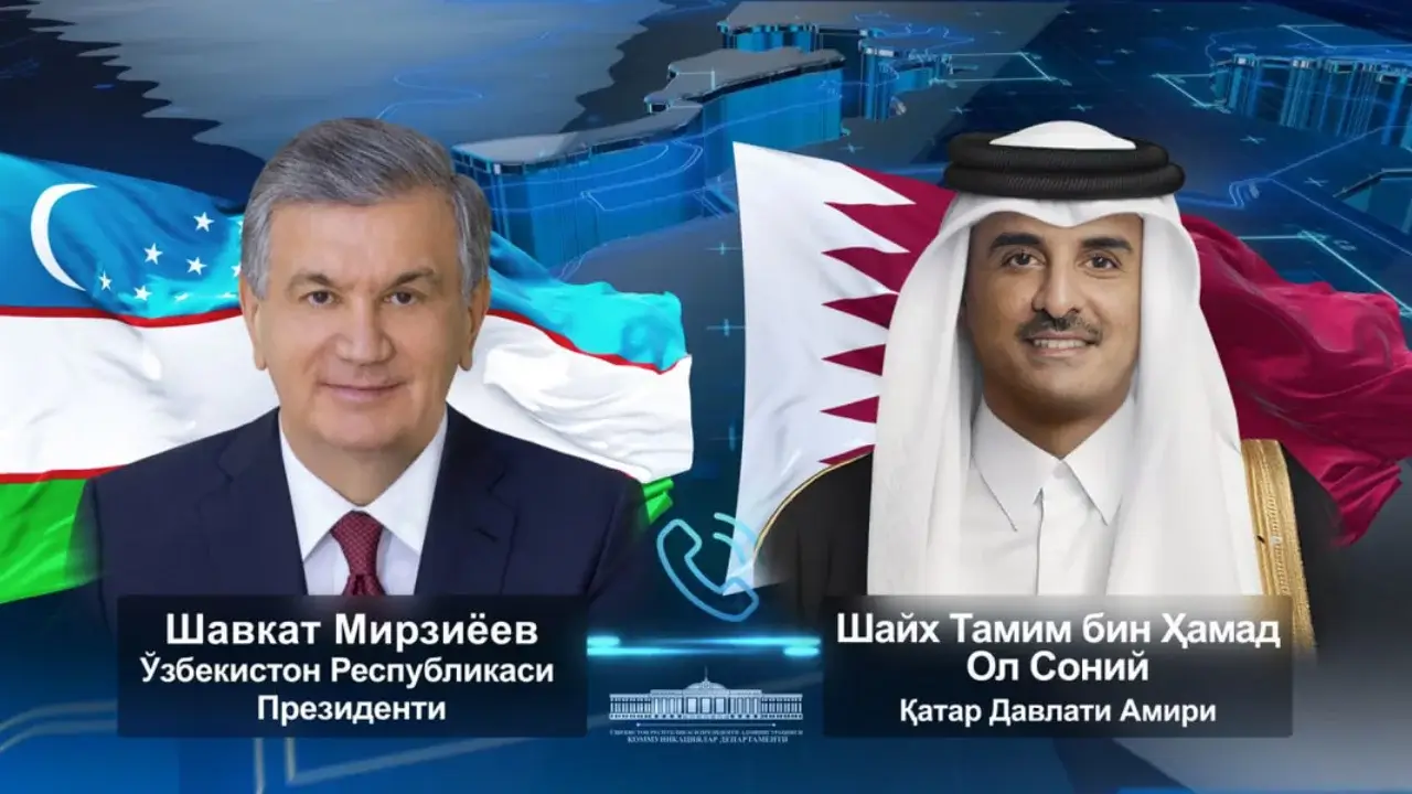 Mirziyoyev va Qatar Amiri strategik hamkorlikni mustahkamladi