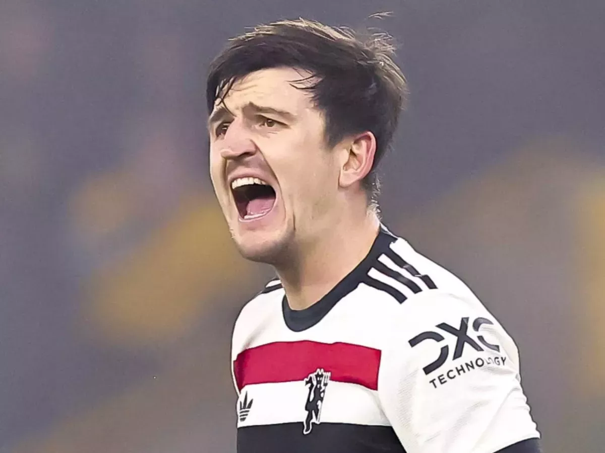 Harry Maguire in his 250th match for Manchester United