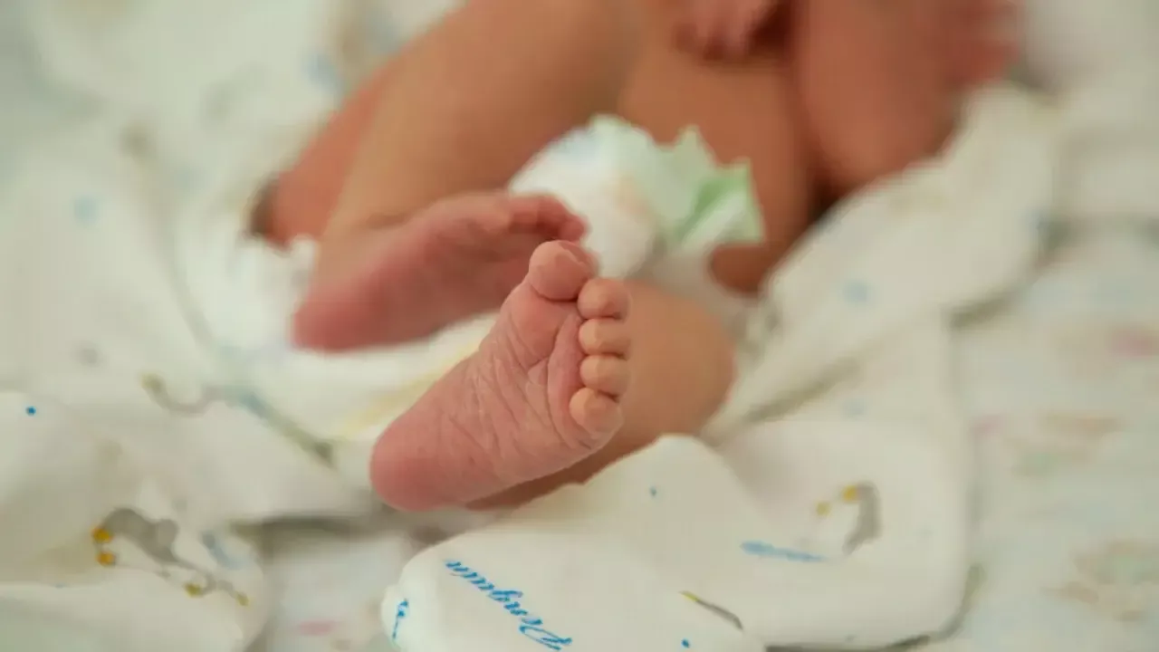 Two fetuses removed from a baby's abdomen in India