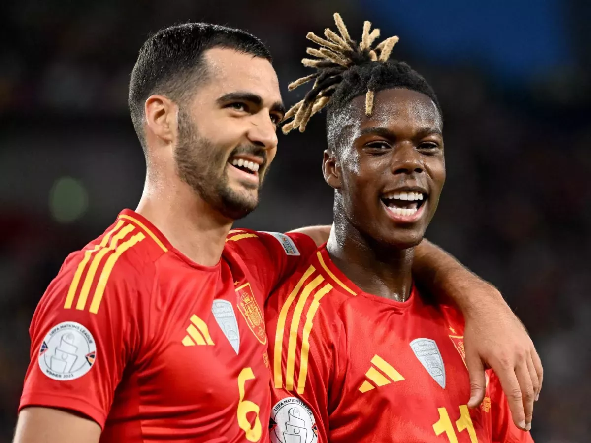 Spain defeated Bulgaria on the field