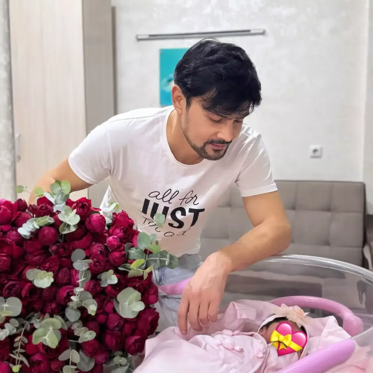 Джасур Умиров стал отцом во второй раз