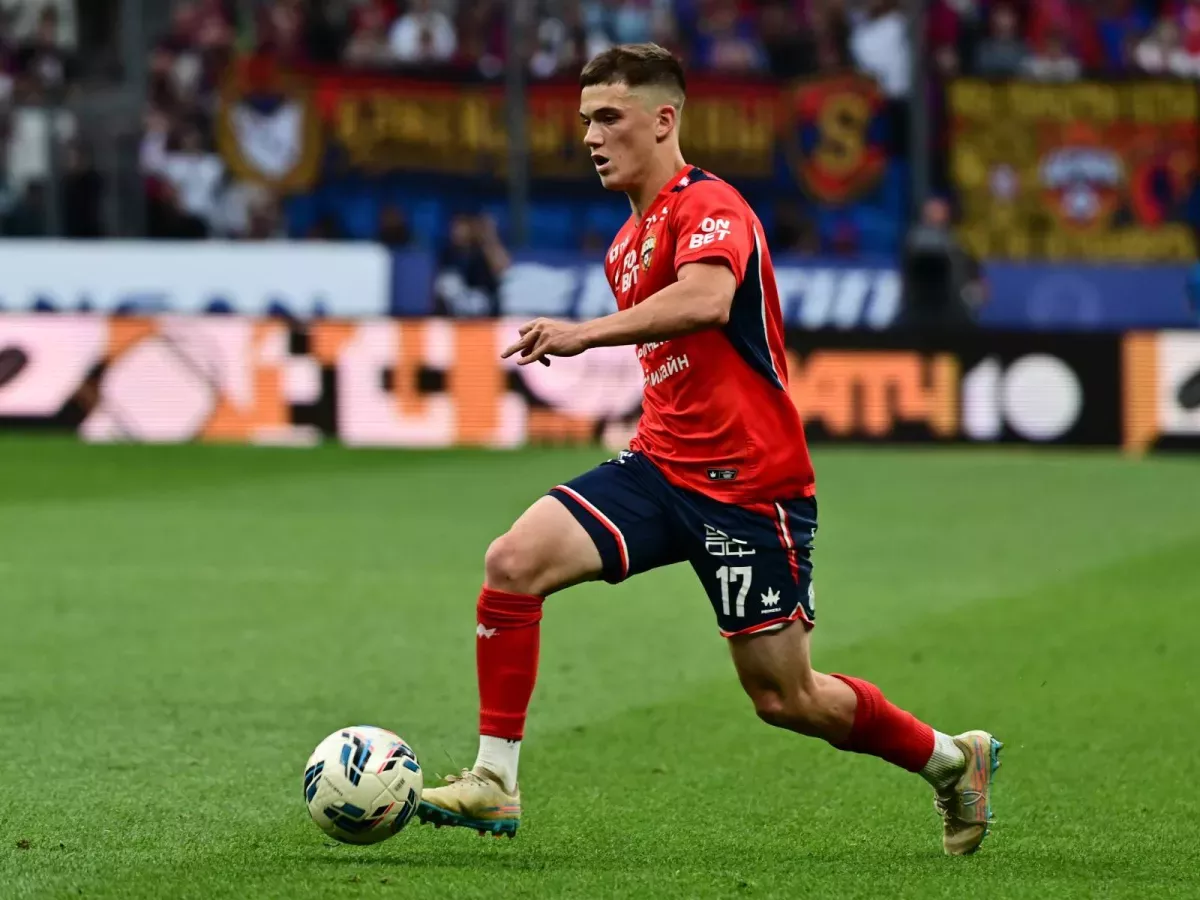 Kirill Glebov made his debut for the Russia national team