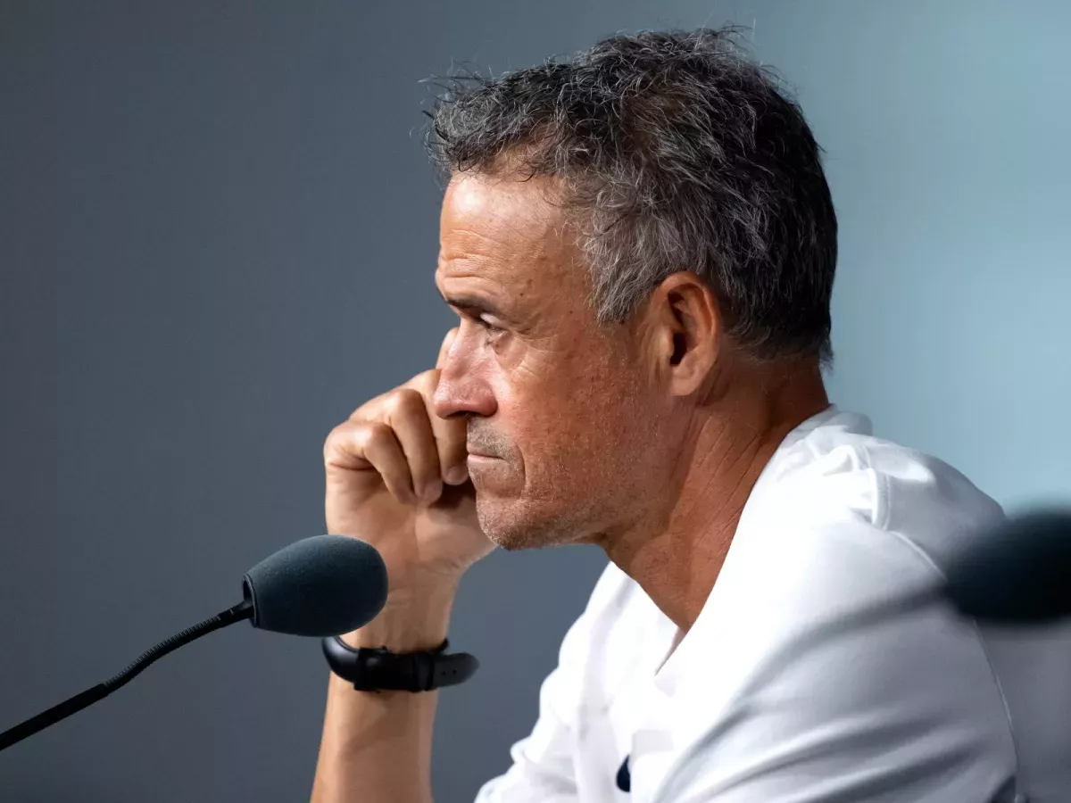 Luis Enrique expressed regret before the match against PSG