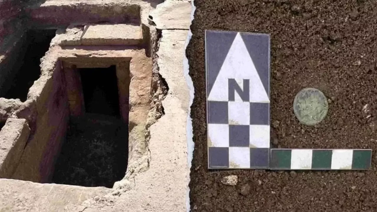 Manduriya shahrida miloddan avvalgi qabr topildi