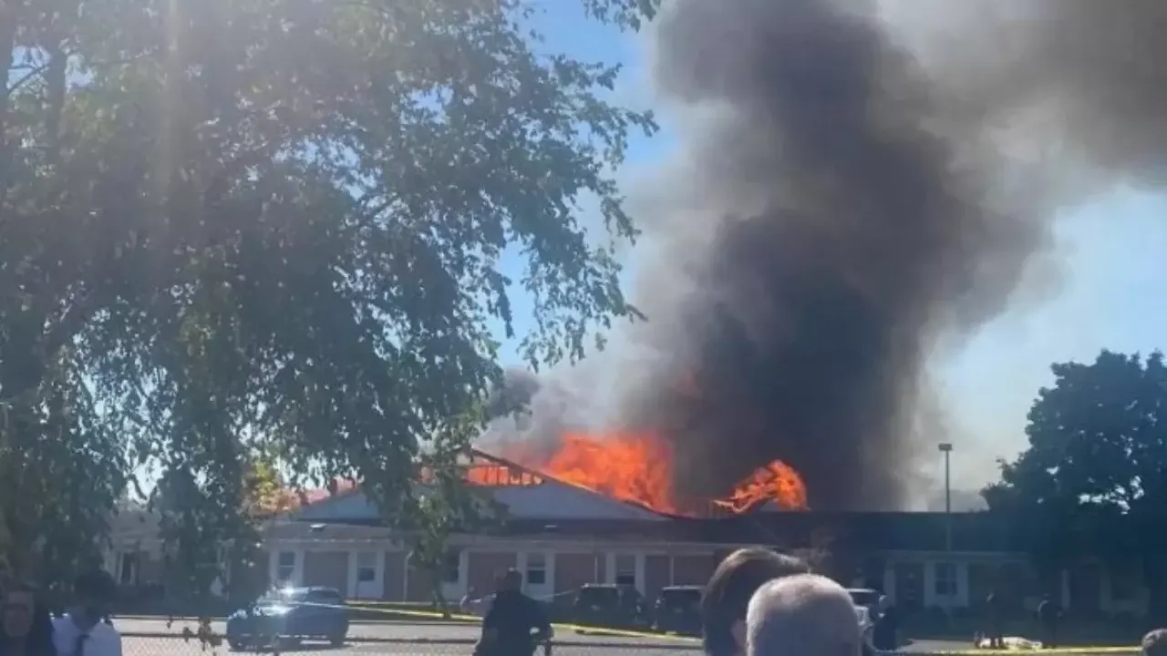 В Мичиганской церкви произошла стрельба и пожар