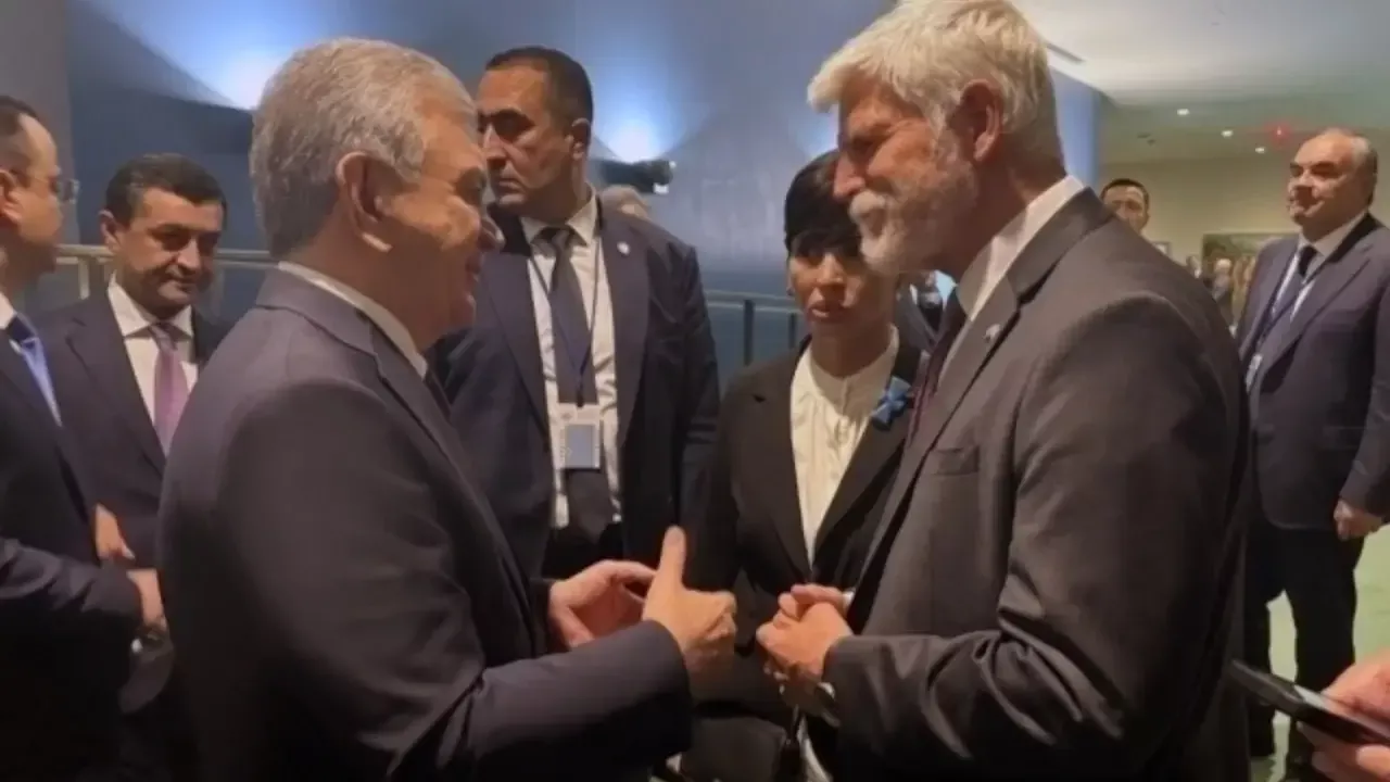 Mirziyoyev va Pavel bilan ilk yuzma-yuz uchrashuv