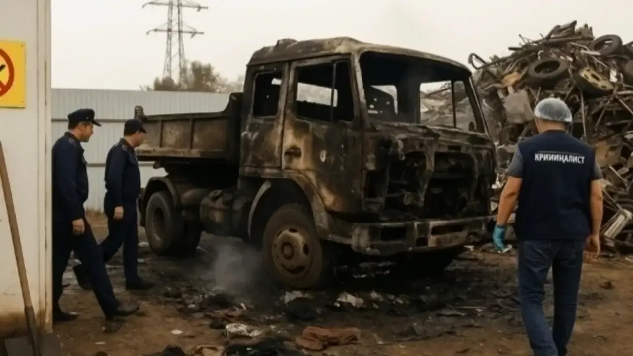 Explosion at a metal collection point in Almaty