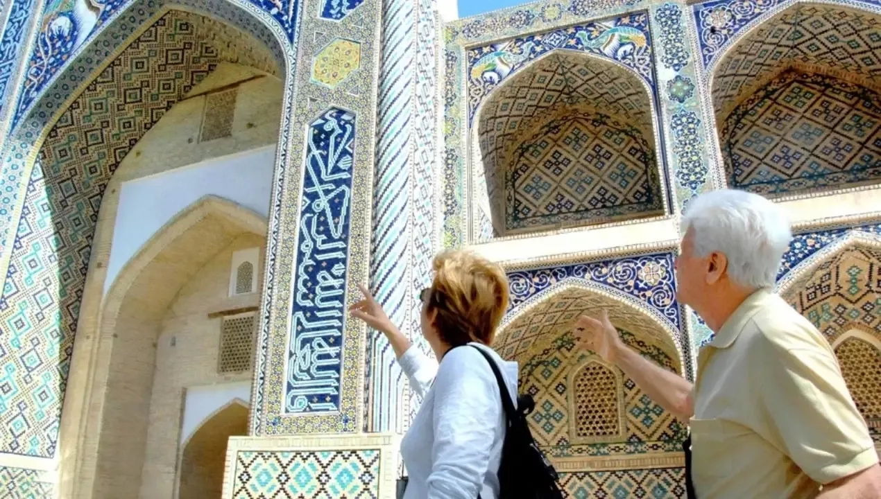 The number of tourists to Uzbekistan increased by 49 percent