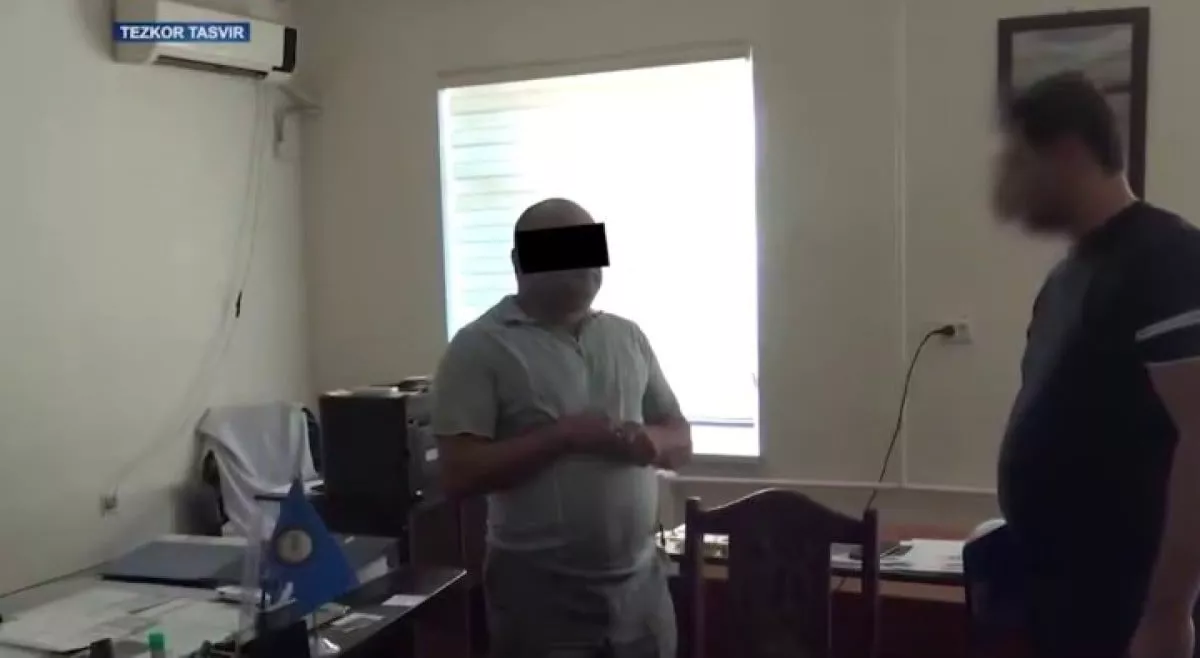 Suspect detained in Qashqadaryo for bribery and fraud