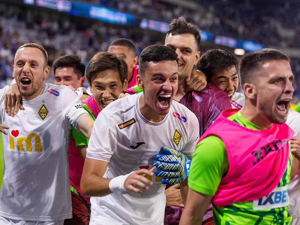 Kairat entered the history of the Champions League