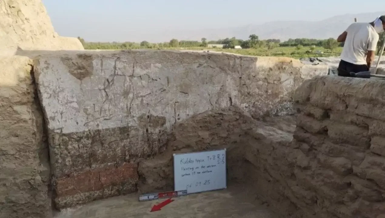 The first early medieval temple found at Quldortepa