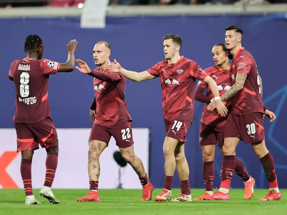 RB Leipzig defeated Cologne in the first half