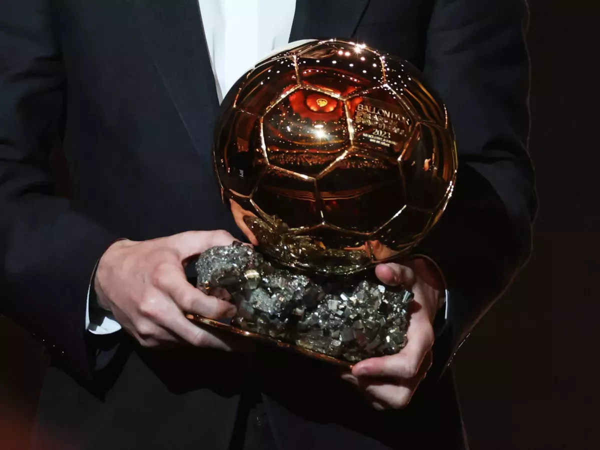 Ruud Gullit hosts the Ballon d'Or ceremony