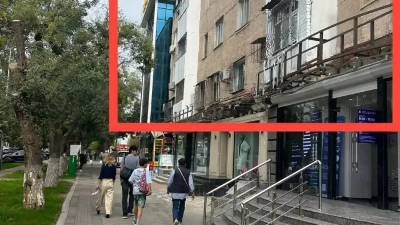Shop signs are being removed in Tashkent