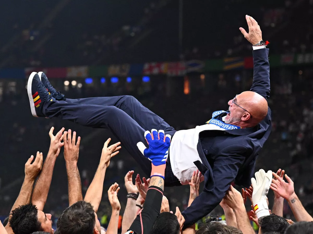 Luis de la Fuente commented on Spain's victory