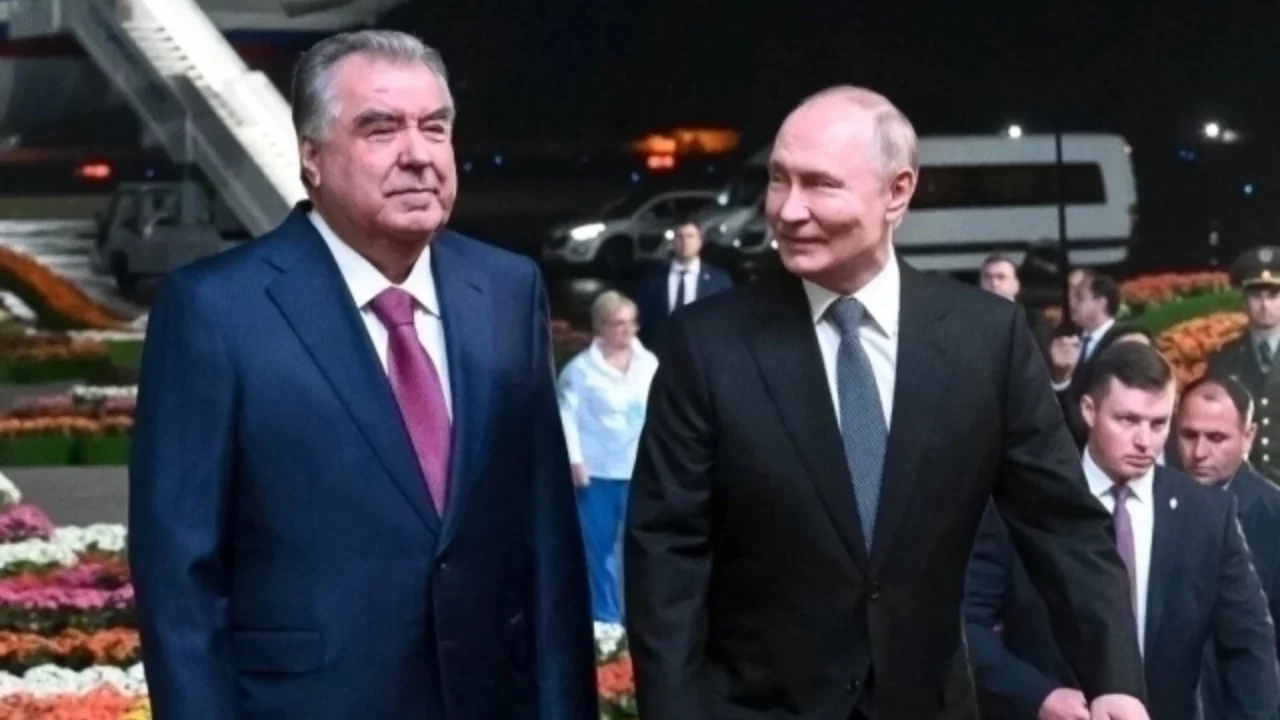 Putin Tojikistonda strategik hamkorlikni mustahkamladi