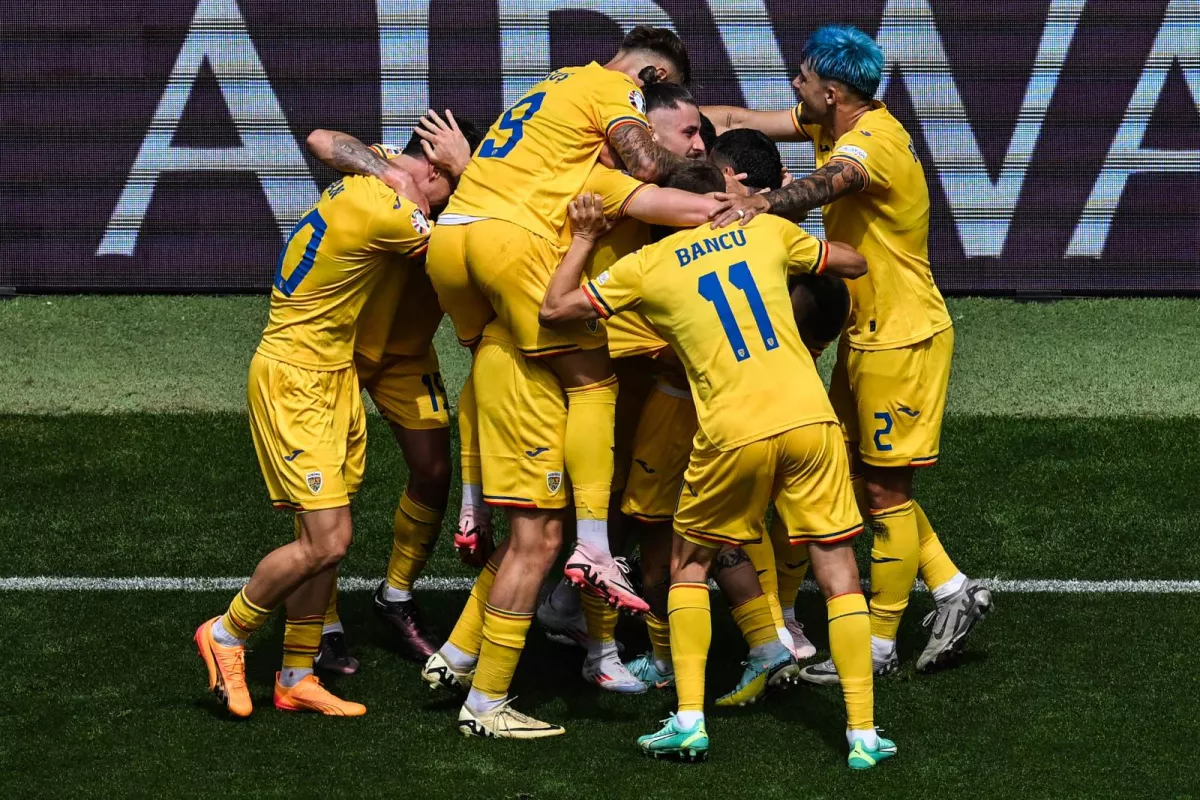 Romania defeated Austria in the 90th minute