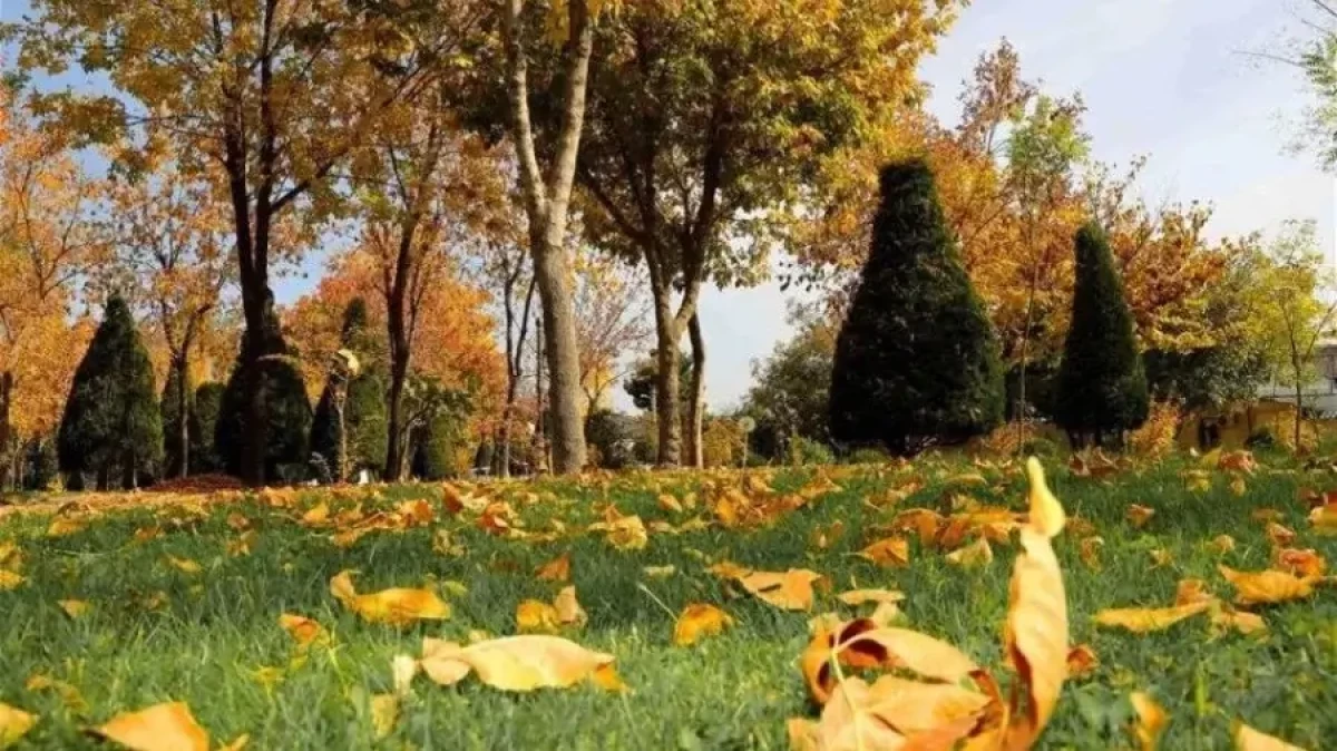 Warm and sunny weather in Uzbekistan in October