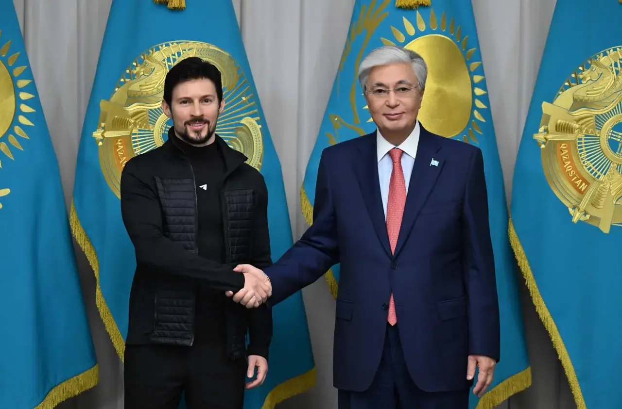 Tokayev and Durov discussed artificial intelligence cooperation